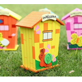 Cartoon House Coin Bank Money Box